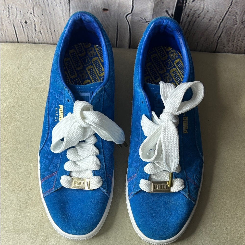 Break dance suede 50 year anniversary blue Pumas size US 9.5